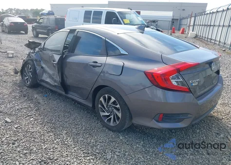 2017 Honda Civic Ex from USA, damaged, VIN 19XFC2F76HE012769